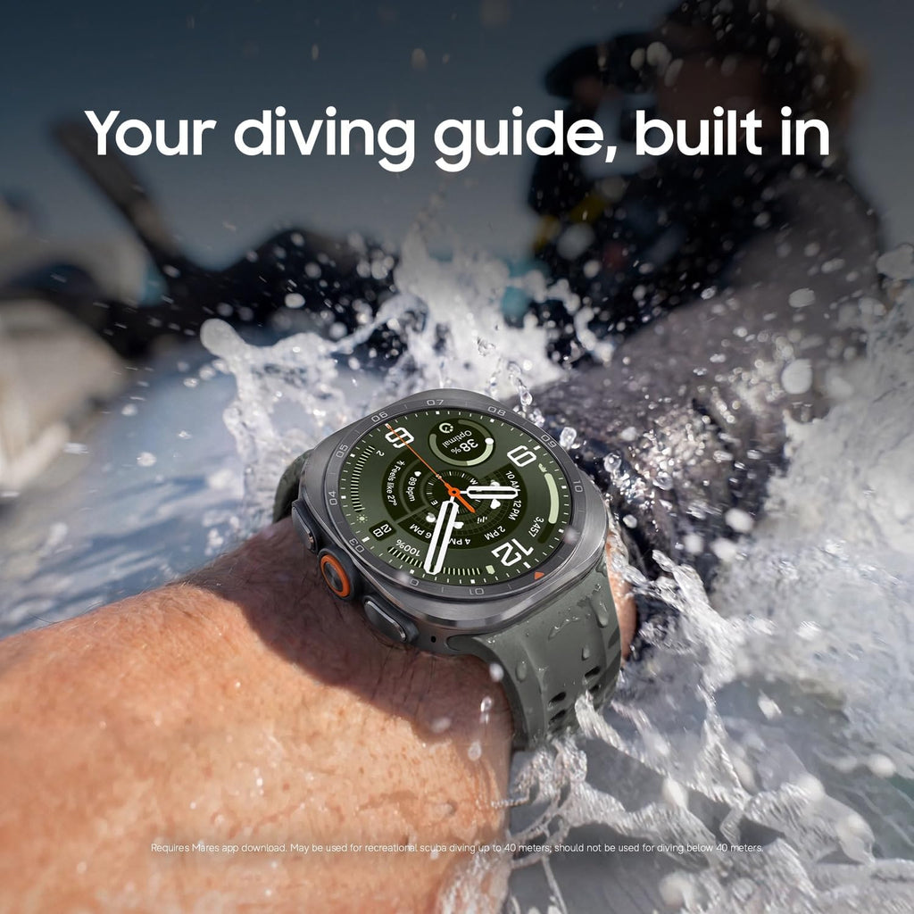Samsung Galaxy Watch Ultra2, Titanium Gray, 47mm LTE Smartwatch | Rugged Design, AI Assistant, Advanced Sleep and Running Coach, Dive-Rated, Heart Rate...